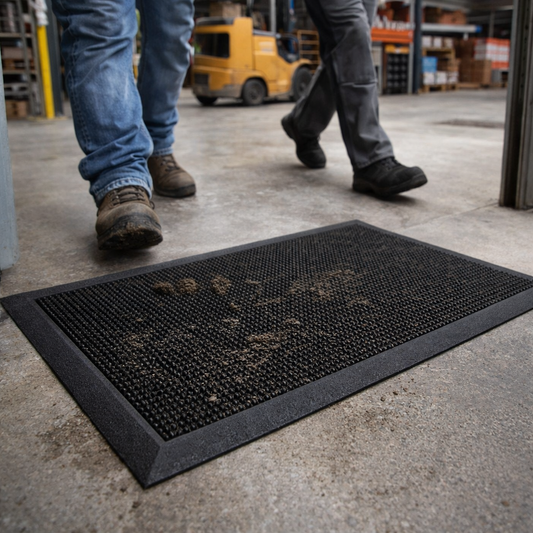 Rubber Entrance Mats – Fingertip Design – Durable & Eco-Friendly – Commercial Use