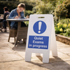 Free Standing Floor Sign – 300mm x 600mm – Fluted Polypropylene – Indoor & Outdoor