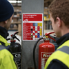 Fire Extinguisher Colour Codes Pocket Guide – 75mm x 90mm – Semi-Rigid PVC – Industrial