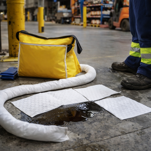 50 Litre Spill Kit in Shoulder Bag – Oil & Chemical – Shoulder Bag – Maintenance, Oil & Chemical – Industrial Use