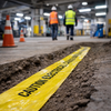 Underground Warning Tape – 150mm x 365m – High-Strength Polythene – Construction Safety