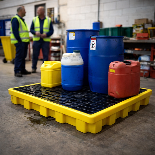 Bunded Polyethylene Workfloor – 1660x1260x150mm – Chemical Resistant – Industrial Use