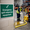 Emergency Spill Response Safety Signs – Industrial Use