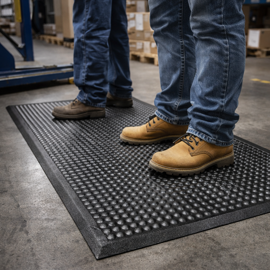 Anti-Fatigue Mat – Dual-Layer Bubble Surface – Industrial & Retail Use