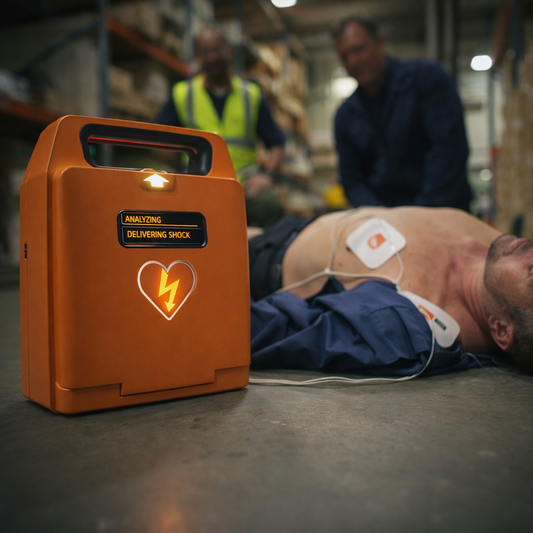 Automatic Defibrillator – Fully Automatic – IP55 Rated – Emergency Use