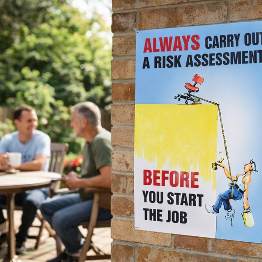 Risk Assessment Poster – 510mm x 760mm – Synthetic Paper – Indoor/Outdoor