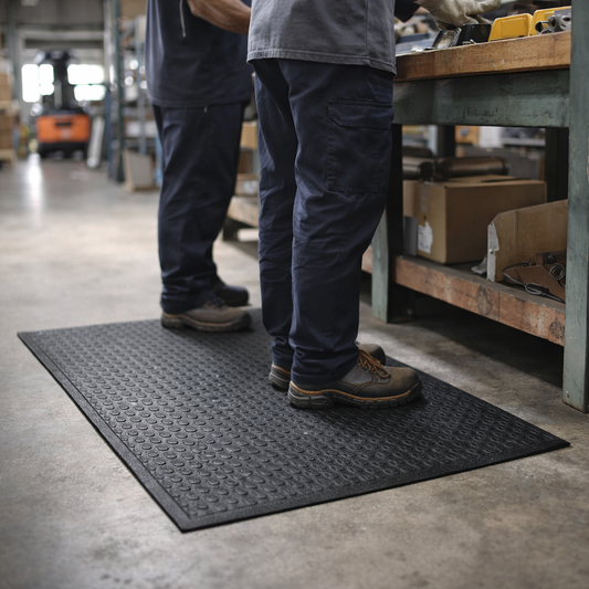 Anti-Fatigue Mat – Textured Surface – Lightweight Foam – Workplace Comfort