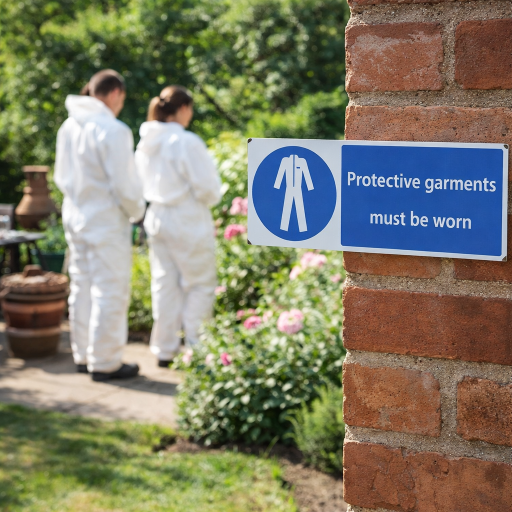 Protective Safety Signs – 1mm Rigid Plastic – Indoor/Outdoor Use