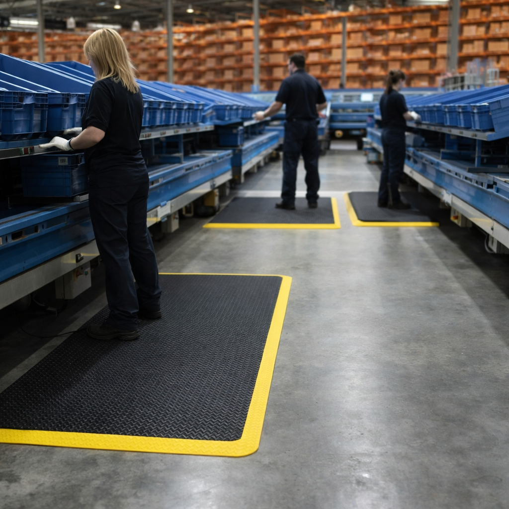 Anti-Fatigue Matting – Dual-Layer – Professional Comfort – Industrial