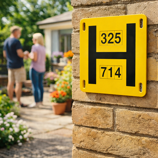 Hydrant Marker Kit – 180mm x 205mm – Injection Moulded Plastic – Outdoor Use