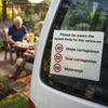 Road Speed Limit Vehicle Sign – 200mm x 150mm – Self Adhesive Vinyl – Indoor/Outdoor Use