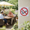 No Smoking Symbol Signs – 1mm Rigid Plastic & Self-Adhesive Vinyl – Indoor/Outdoor Use
