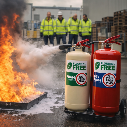 Fire Extinguisher Bundle – Foam & Dry Powder – PFAS-Free – Industrial
