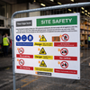 Custom Safety Sign – 9 Messages – Durable Correx – Industrial Use