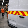Vehicle Hazard Marking Panel – 1400mm x 140mm – Reflective Magnetic PVC – Safety Compliance