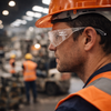 Clear Anti-scratch/Anti-mist Safety Specs – Industrial Use