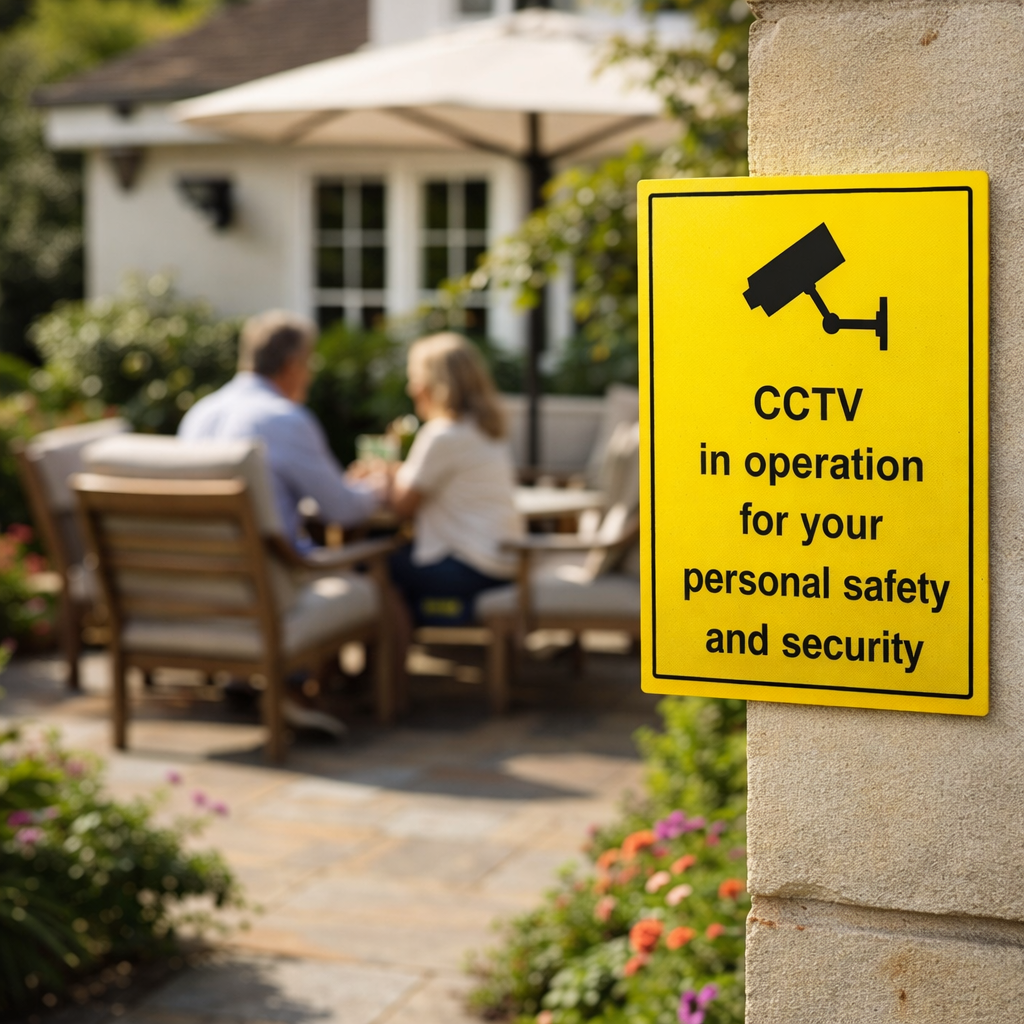 CCTV Security Signs – Personal Safety – Indoor/Outdoor Use