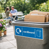 Recycling Sign – Cardboard – 1mm Rigid Plastic – Indoor/Outdoor Use