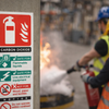 CO2 Extinguisher Identification Signs – Portrait – Safety Signage – Commercial Use