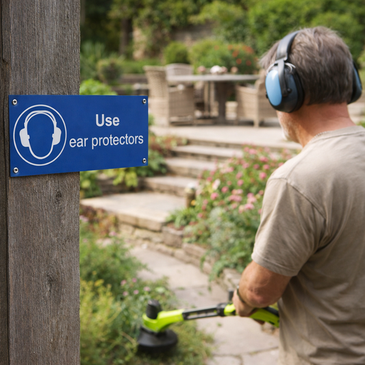 Ear Protection Safety Signs – Various Materials – Indoor/Outdoor Use