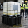 Recycled IBC Spill Pallet – 1330 x 1230 x 1085 – Polyethylene – Industrial Use