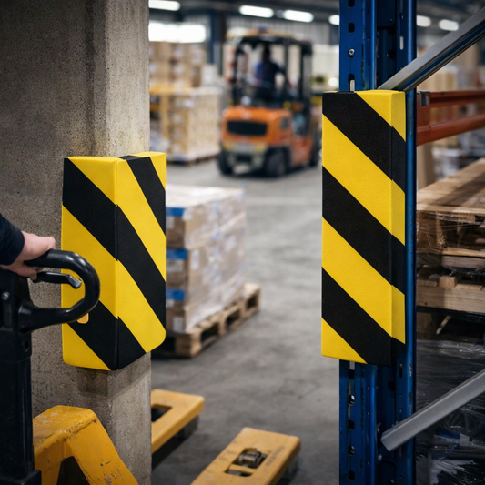 Rectangle Foam Impact Protectors – 1m Length – High-Density Polyurethane – Industrial Use