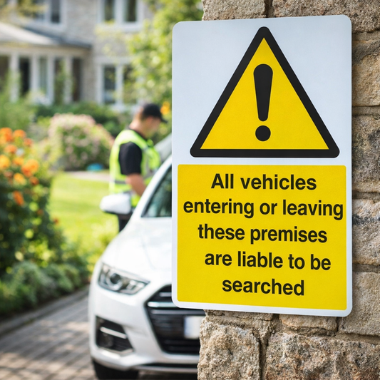 Safety Sign – 450mm x 600mm – Rigid Plastic – Indoor & Outdoor Use