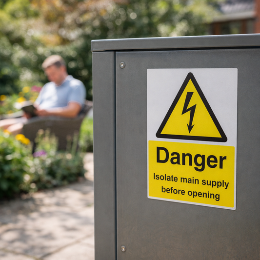Danger Safety Signs – 1mm Rigid Plastic – Indoor & Outdoor Use
