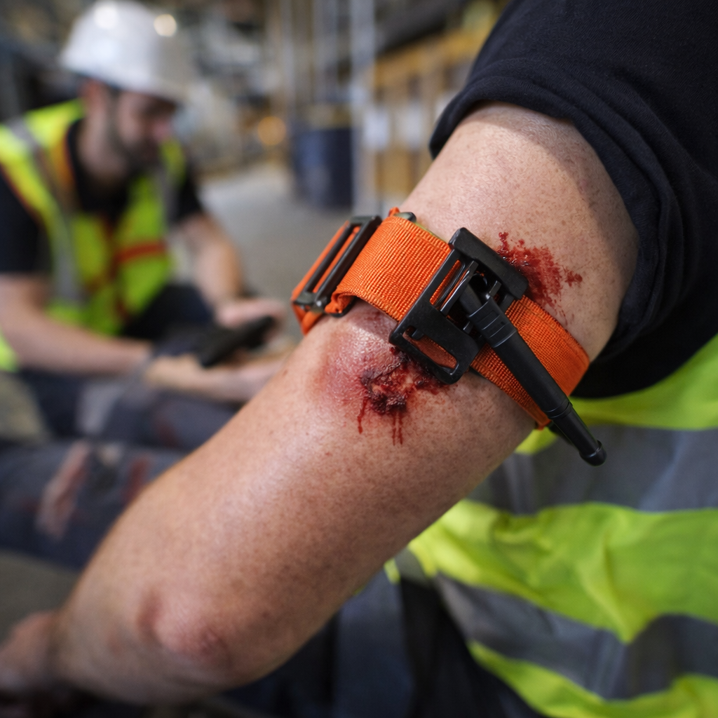Tourniquet – Orange – Lightweight & Durable – Emergency Use
