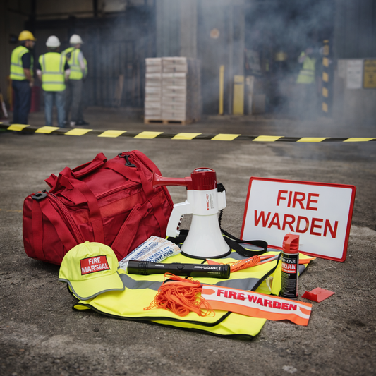 Fire Warden Kit – Red – Comprehensive Emergency Response – Industrial