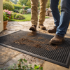 Rubber Outdoor Dirt Removal Mat – 0.9m x 1.5m – High Traction – Outdoor Use