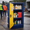 Chemical Storage Cabinet – 695mm x 515mm x 1310mm – Durable Polyethylene – Industrial Use