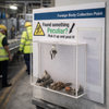 Foreign Body Collection Point – 580 x 420mm – Hygienic Safety Compliance