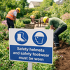 Safety Equipment Sign – Multiple Materials – Indoor & Outdoor