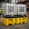 Double IBC Spill Pallets – Heavy Duty Polyethylene – Industrial Use