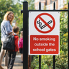 No Smoking Sign – Rigid Plastic or Vinyl – Indoor/Outdoor Safety