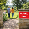 Exit Signs – 600mm x 450mm – Rigid Plastic – Indoor/Outdoor Use