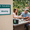 First Aid Kit Safety Signs – 1mm Rigid Plastic – Indoor/Outdoor Use