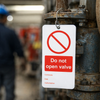 Double Sided Safety Tags – 80mm x 150mm – 4mm Matt PVC – Industrial Use