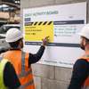 Daily Activity Board – 1200mm x 900mm – Drywipe Laminate – Professional Communication