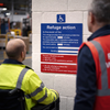 Fire Action Notice Sign – Durable Material – Industrial Safety