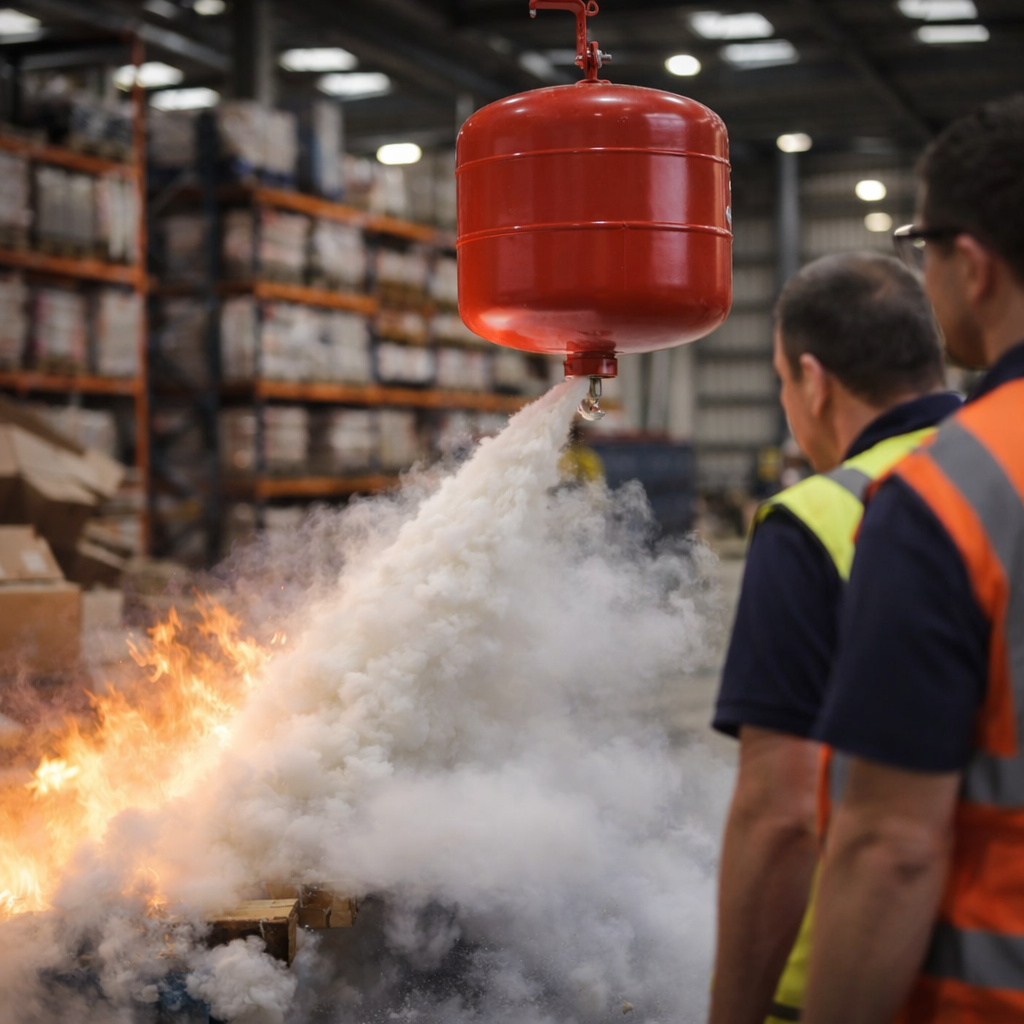 Automatic Dry Powder Fire Extinguishers – ABC Class – Multipurpose Use