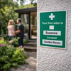 Safety Sign – Customizable – Professional Use – Indoor/Outdoor