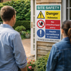 Site Safety Board – 600mm x 900mm – Foam PVC – Indoor/Outdoor Use