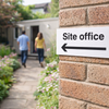 Site Office Signs – Arrow Left – 1mm Rigid Plastic – Indoor/Outdoor