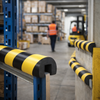 Foam Edge Impact Protectors – 1m Semi-Circular – High-Density Polyurethane – Industrial Use