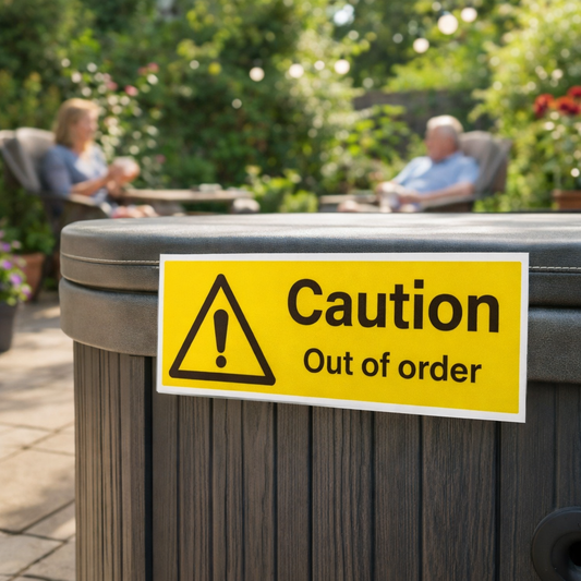 Caution Out of Order Safety Signs – Multiple Materials – Indoor & Outdoor Use