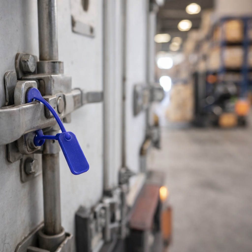 Tamper Evident Seals – Blue – Acetal Material – Industrial Use