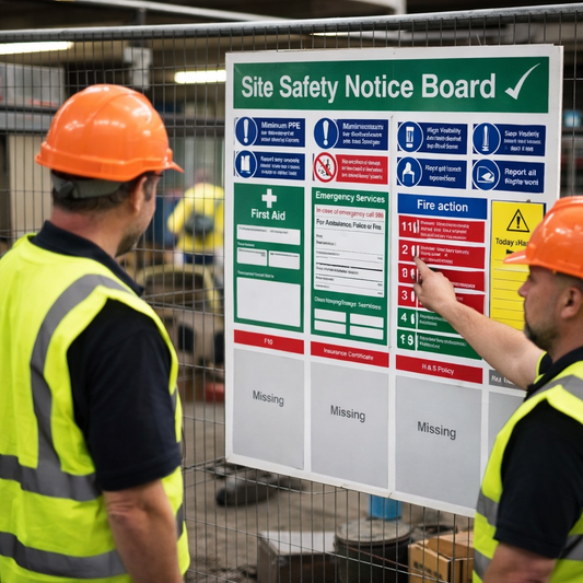 Site Set-Up Bundle 15 – Comprehensive Safety Sign Pack – Construction