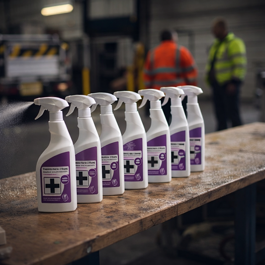 Virucidal Disinfectant Spray – 6 x 750ml – Multi-Surface Cleaner – Commercial Use